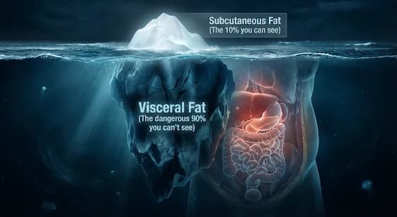 Visceral Fat vs. Subcutaneous Fat: The Toxic Truth About Your Belly